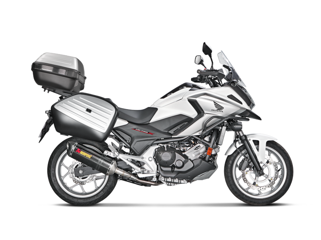 Akrapovic Uitlaat - Motor Accessoires - Honda NC700 / NC750X - 2012 t/m 2020 - Slip-On Line (SS)