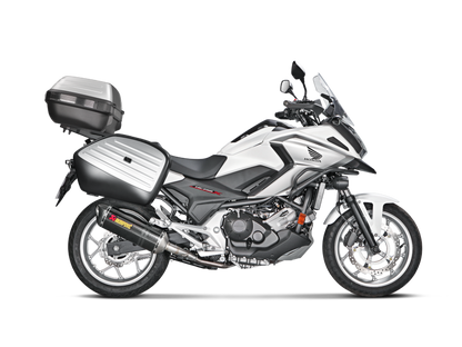 Akrapovic Uitlaat - Motor Accessoires - Honda NC700 / NC750X - 2012 t/m 2020 - Slip-On Line (SS)