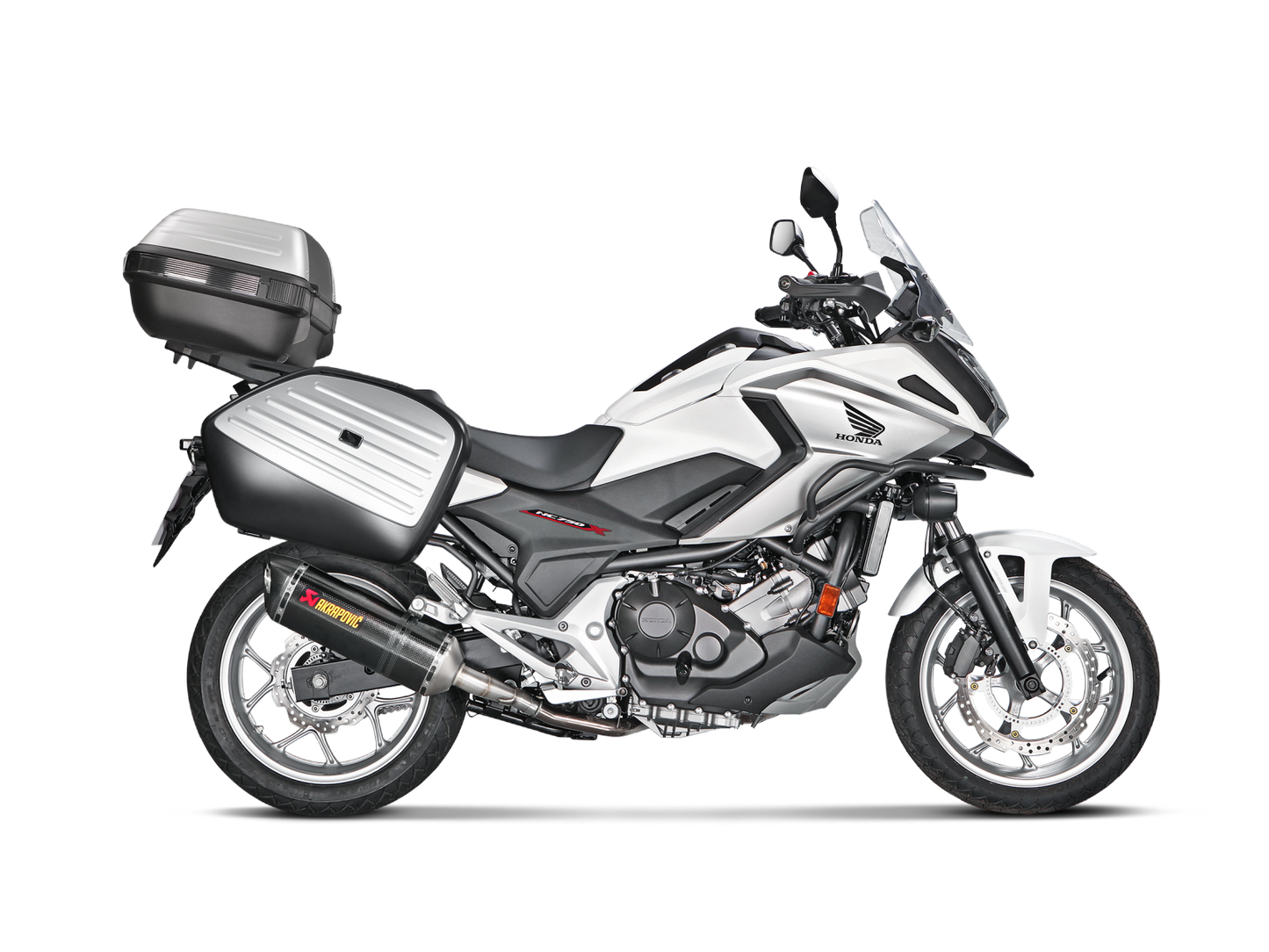 Akrapovič Uitlaat - Honda Integra 2012-2020 & meer - Slip-On Line (Carbon) Integra