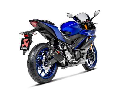 Akrapovič Uitlaat - Yamaha MT-03 2016-2019 | MT-03 2020-2021 | R3 2015-2018 | R3 2019-2021 | YZF-R25 2014-2021 - Slip-On Line (Carbon) - Motor Accessoires