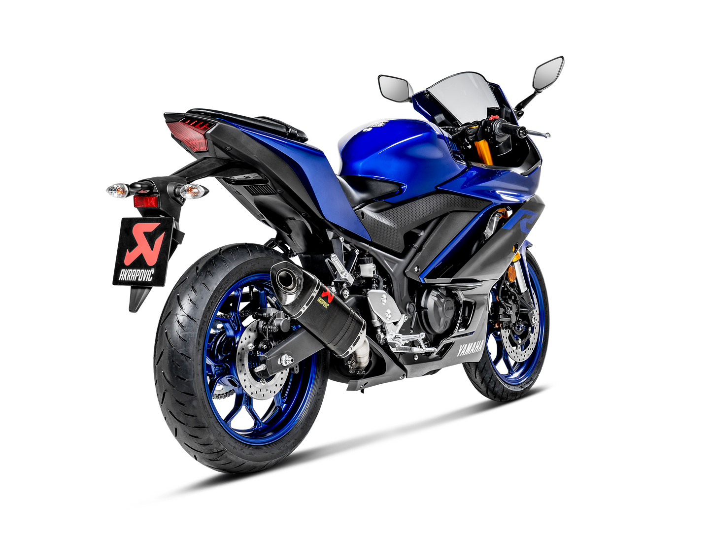 Akrapovič Uitlaat - Yamaha MT-03 2016-2019 & meer - Slip-On Line (Carbon)