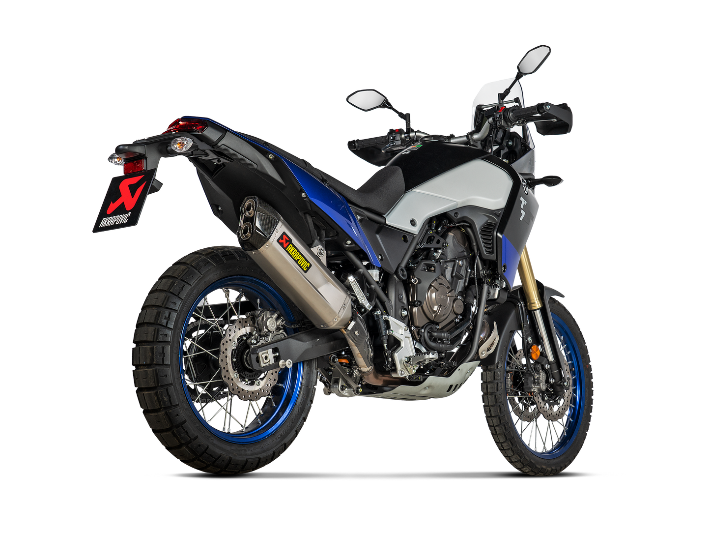 Akrapovič Uitlaat - Yamaha Ténéré 700 2019-2026 - Slip-On Line (Titanium)