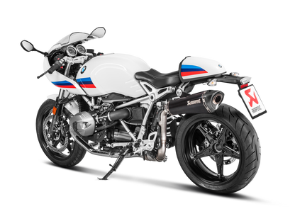 Akrapovič Uitlaat - BMW R NINET 2014-2023 | R NINET Pure 2017-2023 | R NINET Racer 2017-2023 | R NINET Scrambler 2017-2023 | R NINET Urban G/S 2017-2023 - Slip-On Line (Titanium) - Motor Accessoires