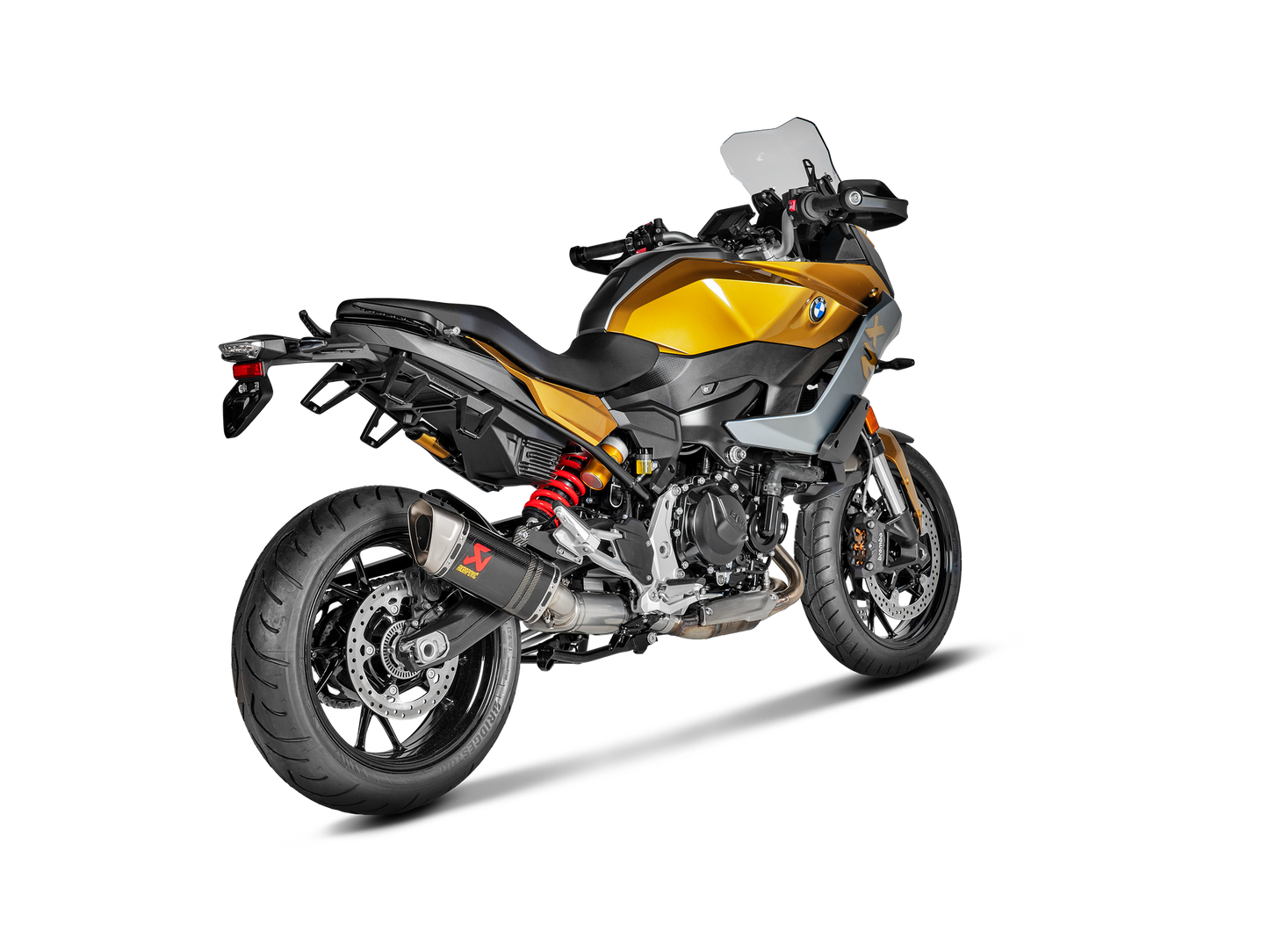 Akrapovič Uitlaat - BMW F 900 R 2020-2026 | F 900 XR 2020-2026 - Slip-On Line (Carbon) - Motor Accessoires