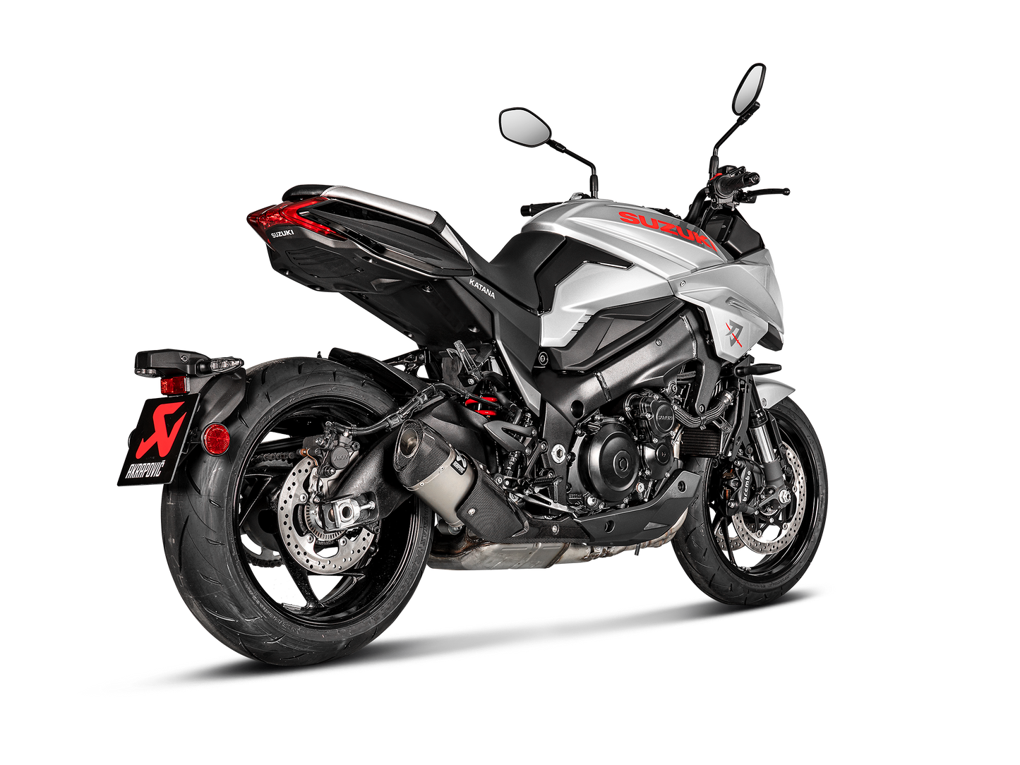 Akrapovič Uitlaat - Suzuki GSX-S1000 / 1000GT / 95 & meer - Slip-On Line (Titanium)