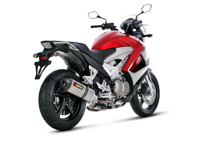 Akrapovič Uitlaat - Honda VFR800X Crossrunner 2011-2014 - Slip-On Line (Titanium) - Motor Accessoires