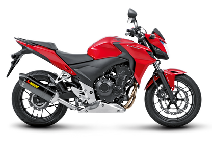 Akrapovič Uitlaat - Honda CB400/500F 2013-2015 & meer - Slip-On Line (Carbon)