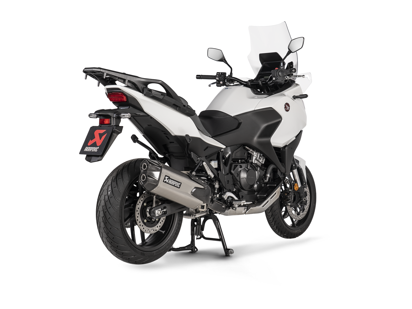 Akrapovič Uitlaat - Honda NT1100 2022-2026 - Slip-On Line (Titanium) - Motor Accessoires