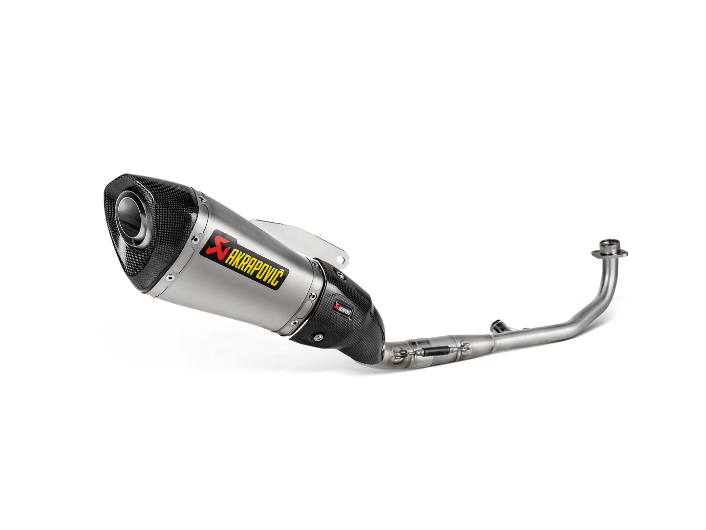 Akrapovič Uitlaat - Honda MSX125 / Grom 2016-2020 - Racing Line (Titanium) - Motor Accessoires