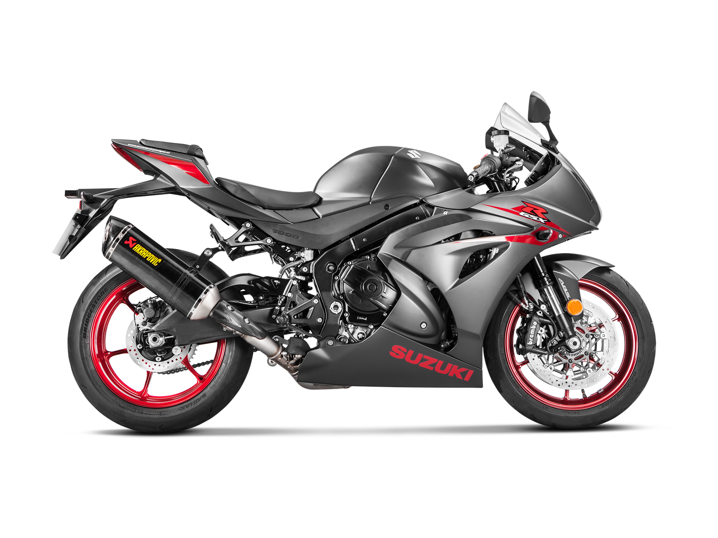 Akrapovič Uitlaat - Suzuki GSX-R1000R 2017-2025 - Slip-On Line (Carbon)