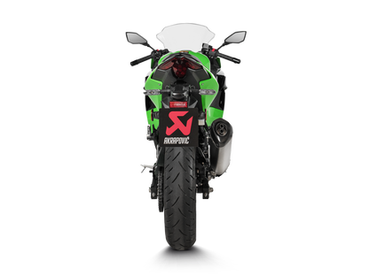 Akrapovič Uitlaat - Kawasaki Ninja 500 / Z500 2024-2026 - Slip-On Line (Titanium) - Motor Accessoires