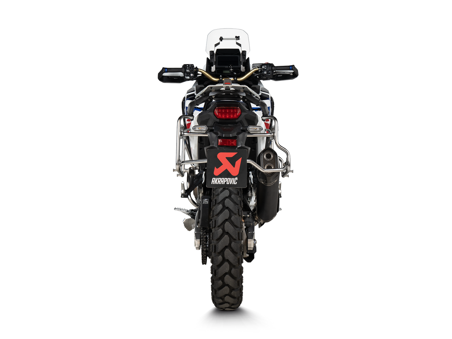 Akrapovič Uitlaat - Honda CRF1100L Africa Twin 202 & meer - Slip-On Line (Titanium)