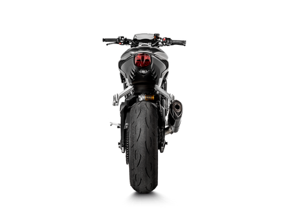 Akrapovič Uitlaat - Triumph Street Triple / Daytona 765 S / R / RS 2017-2019 - Slip-On Line (Carbon) - Motor Accessoires