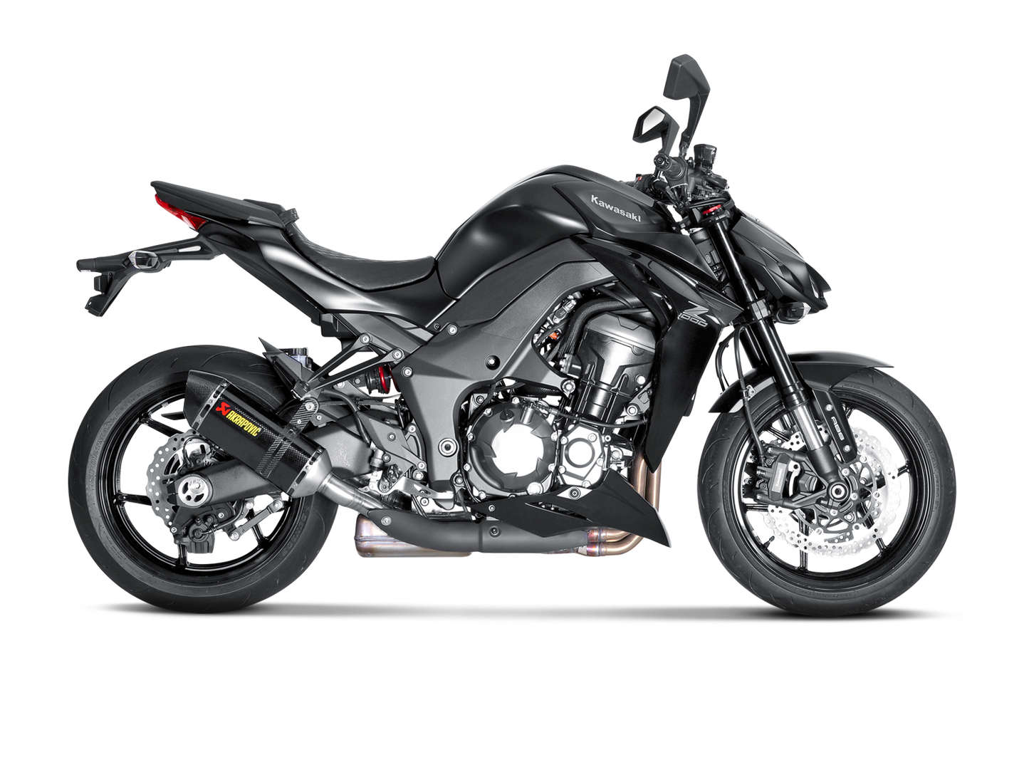 Akrapovič Uitlaat - Kawasaki Z1000 2014-2020 - Slip-On Line (Carbon) - Motor Accessoires