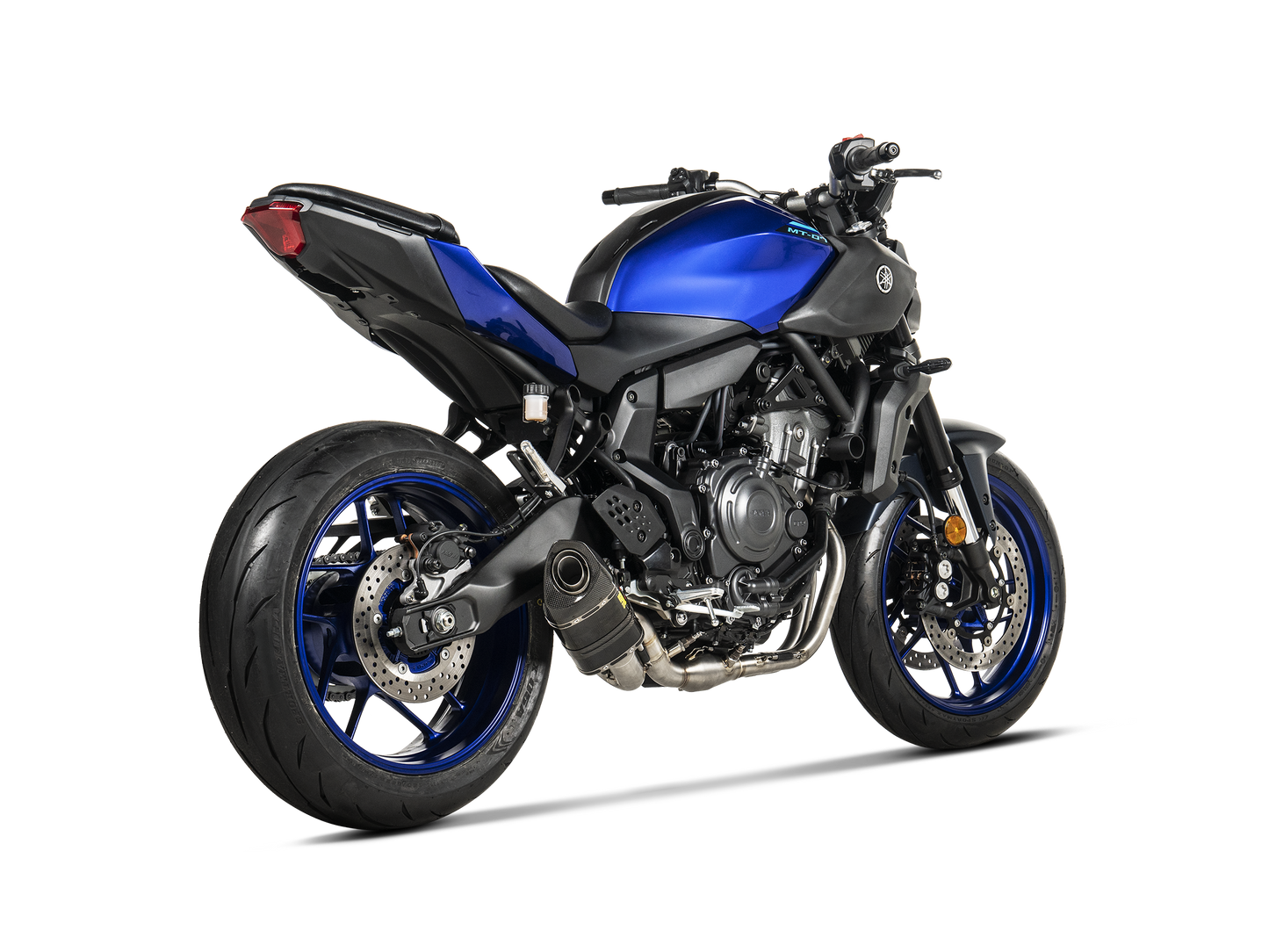 Akrapovič Uitlaat - Yamaha MT-07/FZ-07 2014-2026 & meer - Racing Line (Carbon)