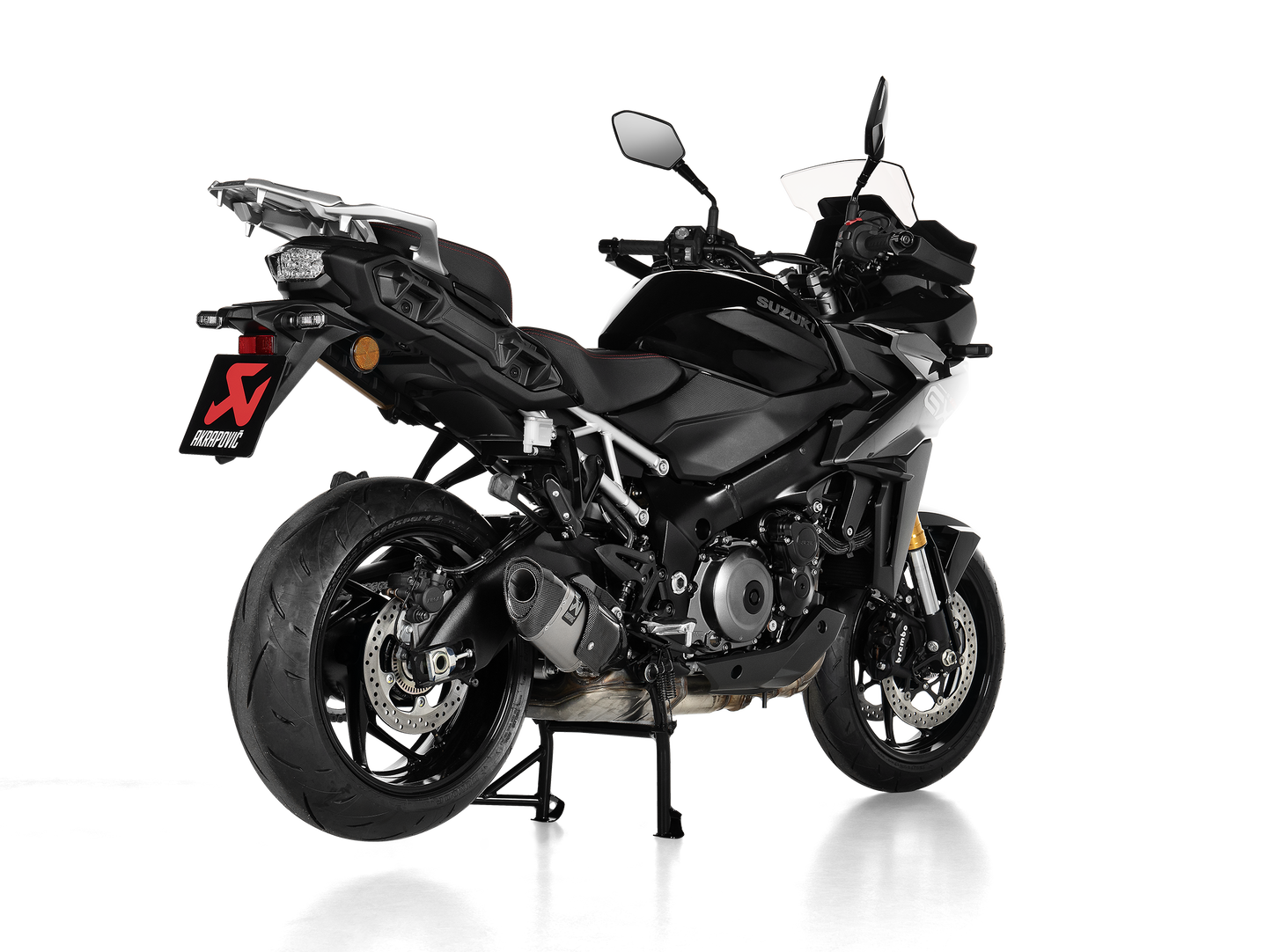 Akrapovič Uitlaat - Suzuki GSX-S1000 / 1000GT / 95 & meer - Slip-On Line (Titanium)
