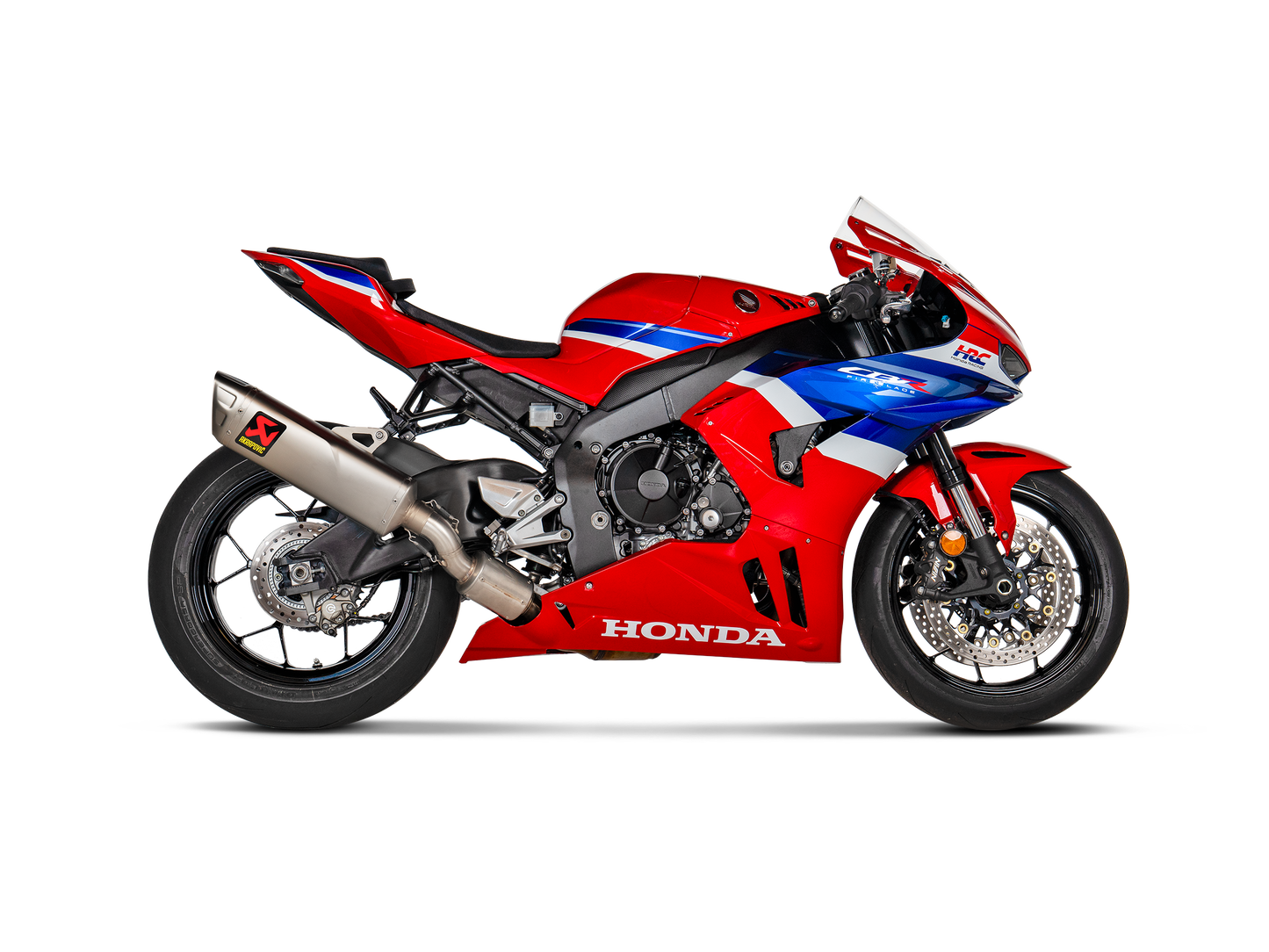 Akrapovič Uitlaat - Honda CBR1000RR-R Fireblade / SP 2024-2026 - Slip-On Line (Titanium) Track Day - Motor Accessoires