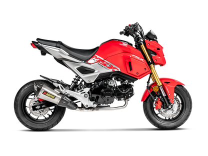 Akrapovič Uitlaat - Honda MSX125 / Grom 2016-2020 - Racing Line (Titanium)
