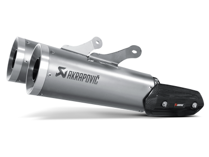 Akrapovič Uitlaat - Star Motorcycles VMAX 2009-2016 | Yamaha VMAX 2009-2016 - Slip-On Line (Titanium) - Motor Accessoires