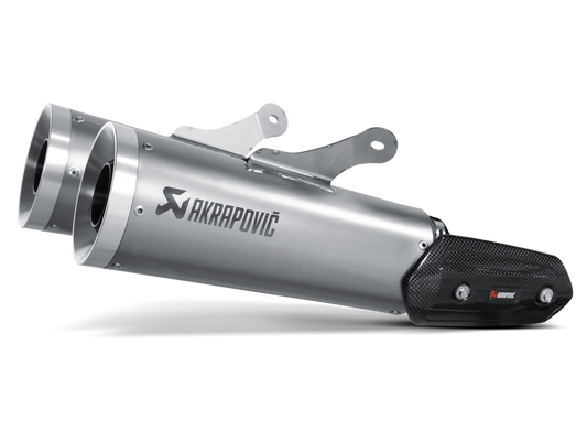Akrapovič Uitlaat - Star Motorcycles VMAX 2009-201 & meer - Slip-On Line (Titanium)