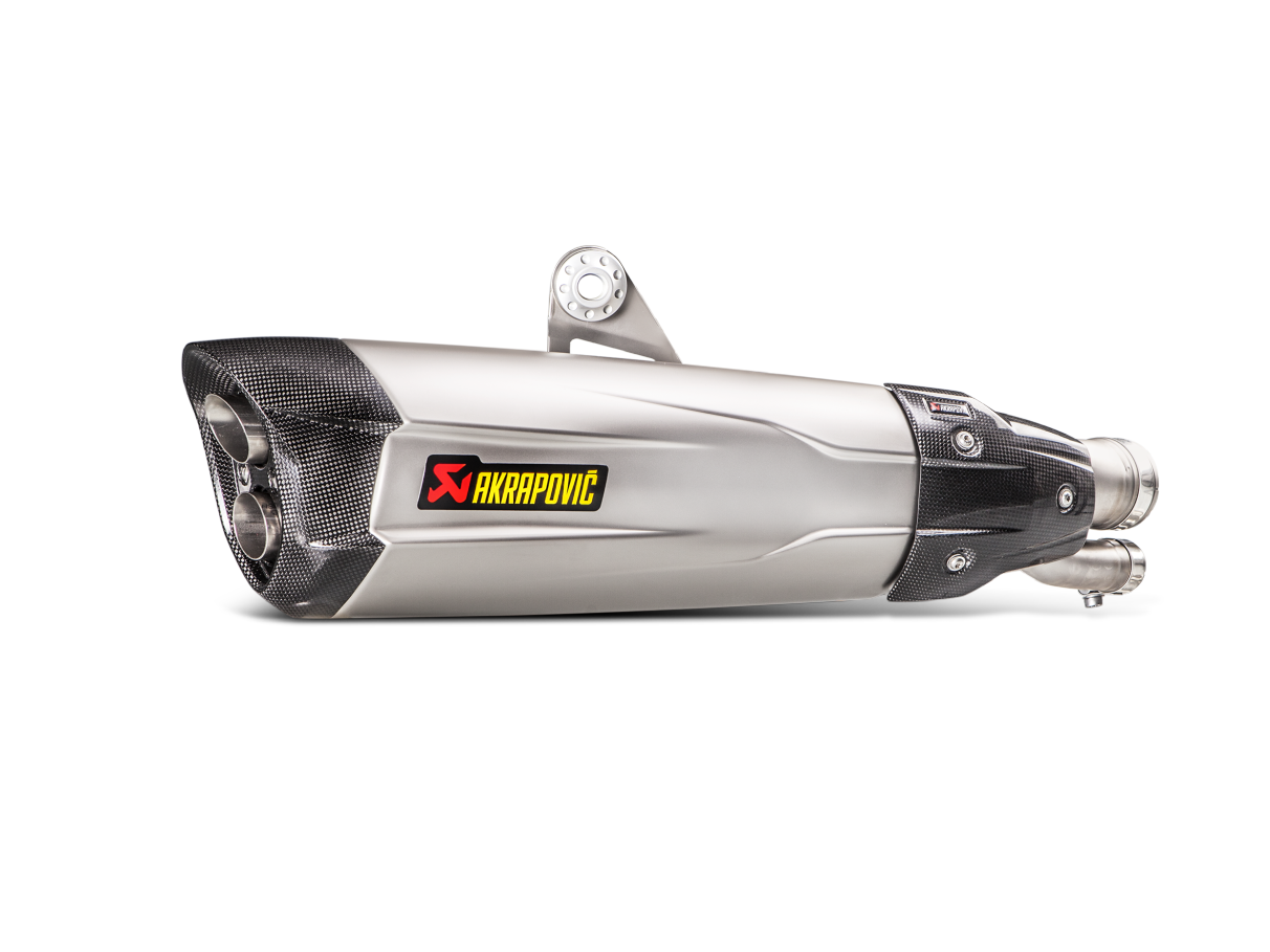 Akrapovič Uitlaat - BMW S 1000 RR 2017-2018 - Slip-On Line (Titanium) - Motor Accessoires