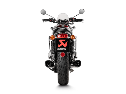 Akrapovič Uitlaat - Triumph Bonneville T100 2017-2020 | Bonneville T120 2016-2020 - Slip-On Line (Titanium) - Motor Accessoires