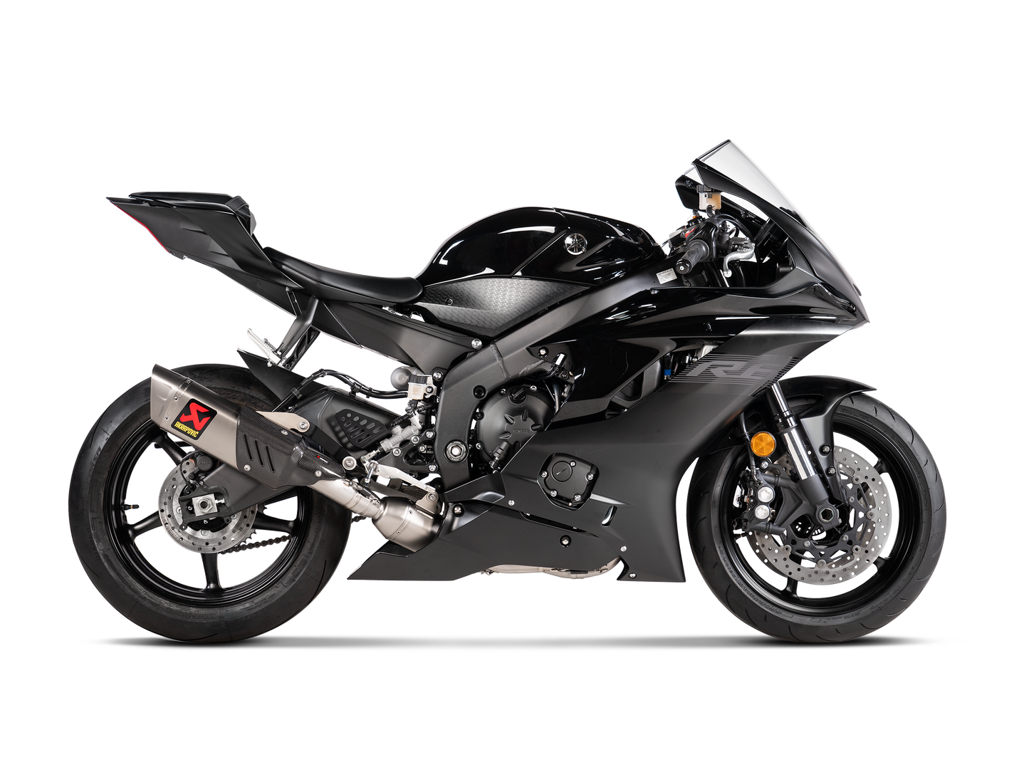 Optionele Akrapovič Uitlaat Accessoires - Yamaha R6 2008-2026 - Track Day Link Pipe/Collector (SS) - Motor Accessoires