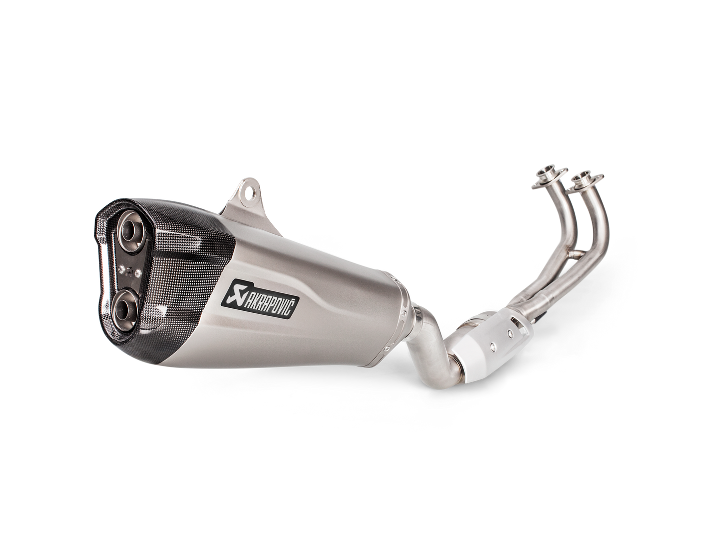 Akrapovič Uitlaat - Yamaha TMAX 2017-2019 - Racing Line (Titanium) - Motor Accessoires