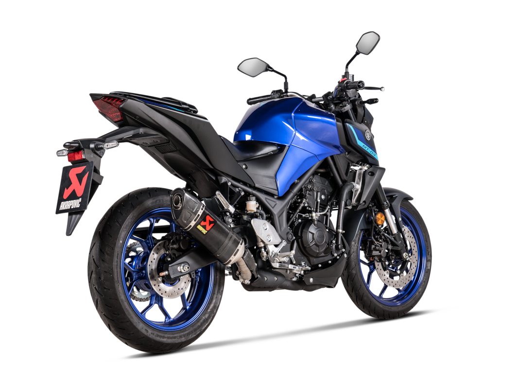 Akrapovic Uitlaat - Motor Accessoires - Yamaha MT-03 - Slip-On Line (Carbon) - Euro 5