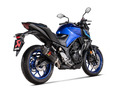 Akrapovič Uitlaat - Yamaha MT-03 2022-2026 & meer - Slip-On Line (Carbon)