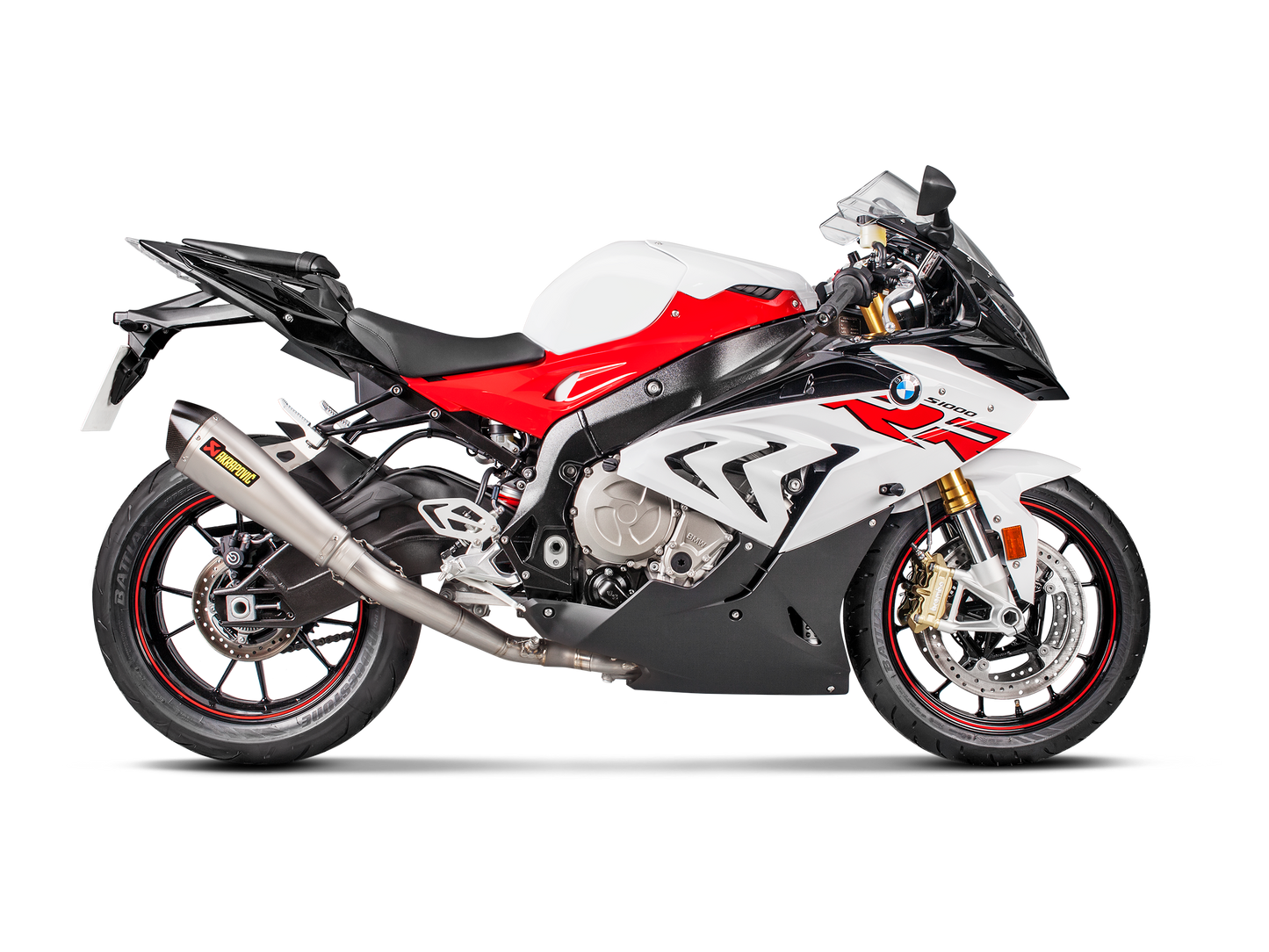 Akrapovič Uitlaat - BMW S 1000 RR 2015-2018 - Racing Line (Titanium)