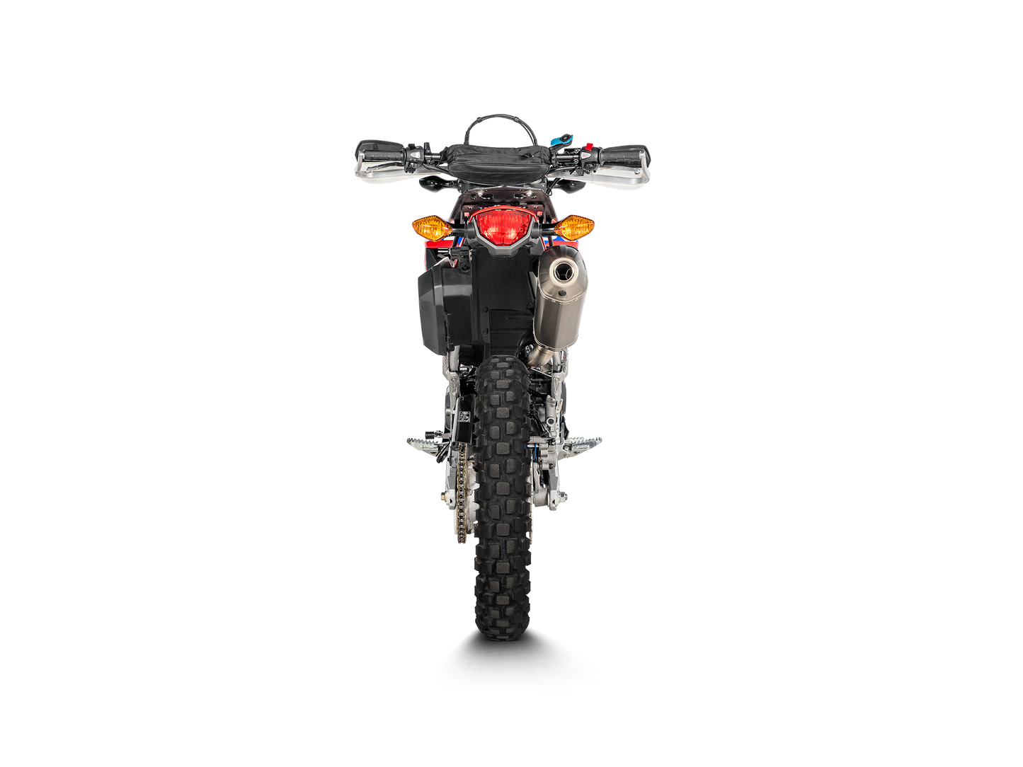 Akrapovič Uitlaat - Honda CRF300L / Rally 2021-2026 - Slip-On Line (Titanium) - Motor Accessoires