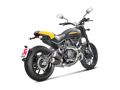 Akrapovič Uitlaat Voorbocht - Ducati Scrambler Café Racer 2017-2020 | Scrambler Icon/Urban Enduro/Classic/Full Throttle 2015-2020 - Optional Header (Titanium) - Motor Accessoires