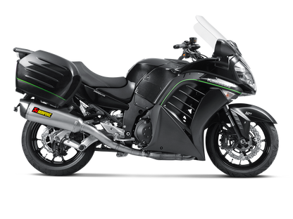 Akrapovič Uitlaat - Kawasaki 1400 GTR 2008-2017 & meer - Slip-On Line (Titanium)