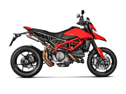 Akrapovič Uitlaat - Ducati Hypermotard 950 / 950 SP 2019-2024 - Slip-On Line (Titanium) - Motor Accessoires