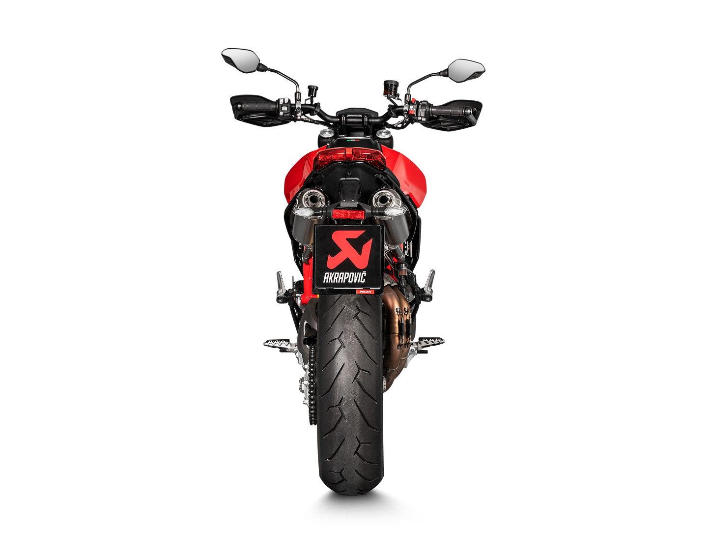 Akrapovič Uitlaat - Ducati Hypermotard 950 / 950 S & meer - Slip-On Line (Titanium)
