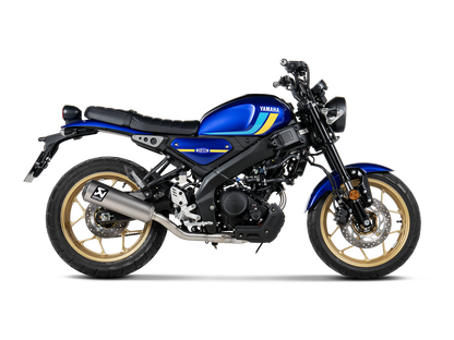 Akrapovič Uitlaat - Yamaha XSR125 / XSR125 Legacy 2021-2026 - Racing Line (Titanium) - Motor Accessoires
