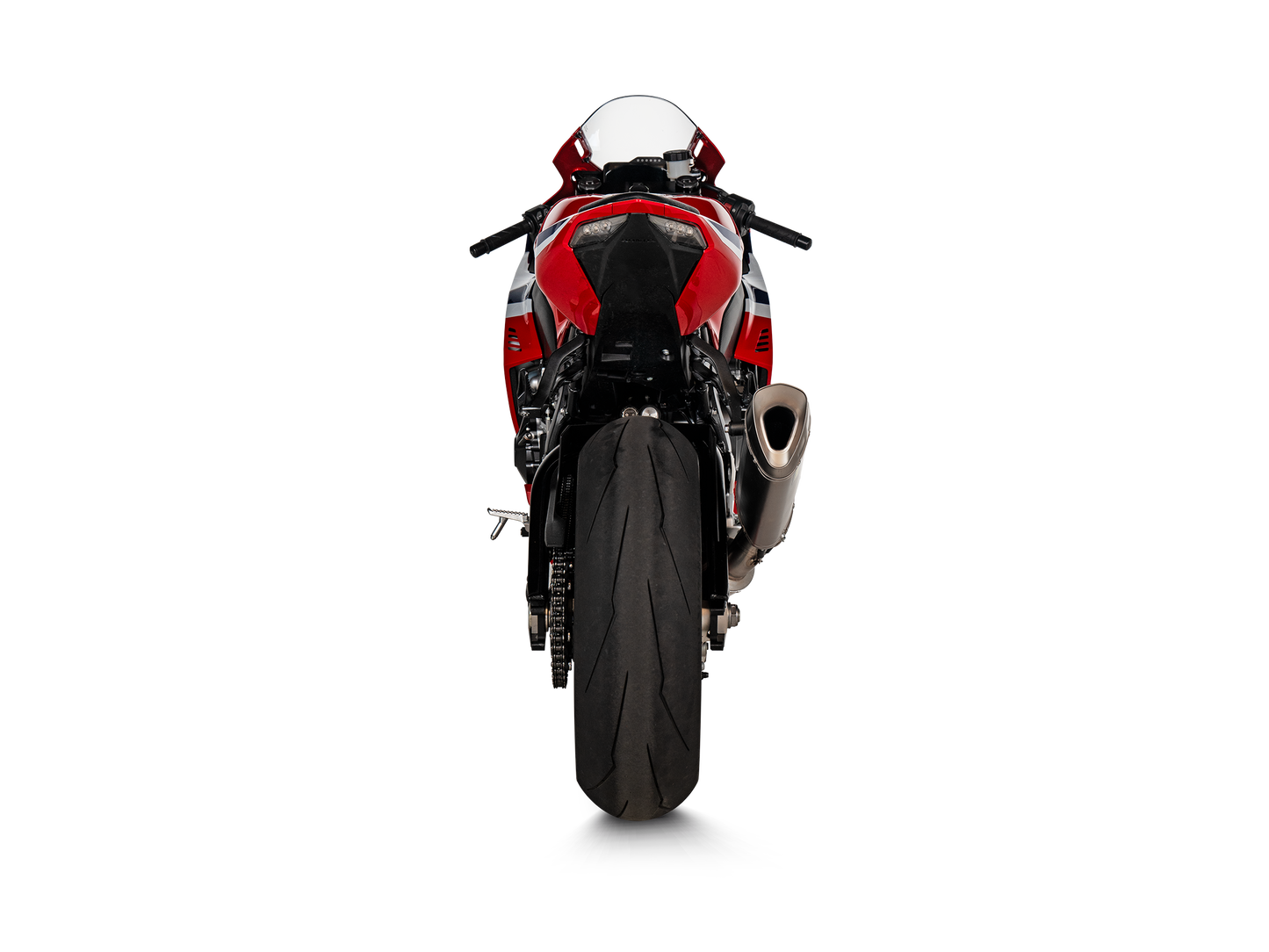 Akrapovič Uitlaat - Honda CBR1000RR-R Fireblade / & meer - Slip-On Line (Titanium) Track Day