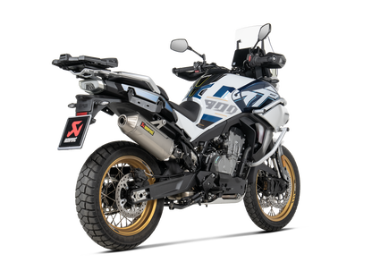 Akrapovič Uitlaat - CFMOTO 800MT 2024-2026 - Slip-On Line (Titanium)