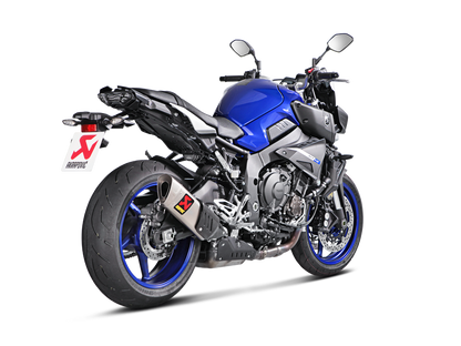Akrapovič Uitlaat - Yamaha MT-10/FZ-10 2016-2021 - Slip-On Line (Titanium) - Motor Accessoires