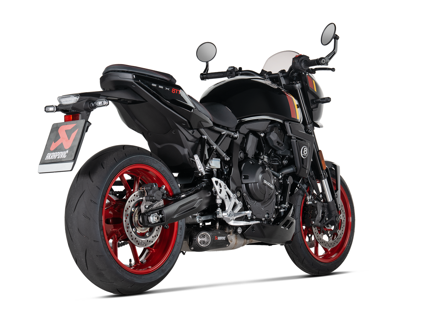 Akrapovič Uitlaat - Suzuki GSX-8S / 8R / 8T / 8TT & meer - Racing Line (SS)