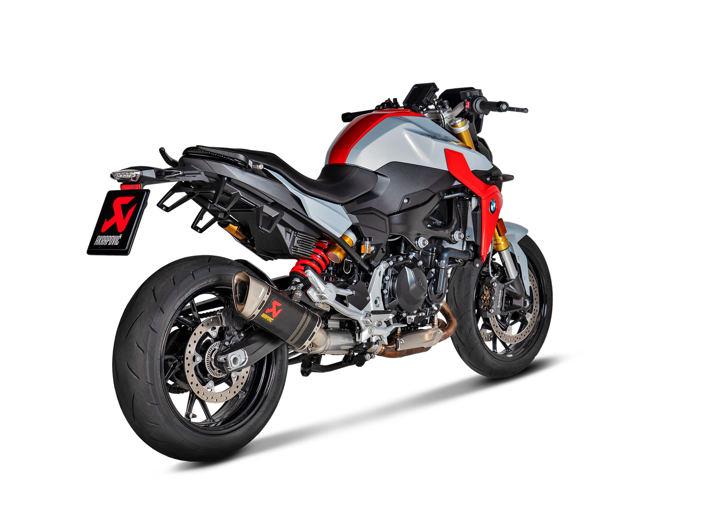 Akrapovič Uitlaat - BMW F 900 R 2020-2026 | F 900 XR 2020-2026 - Slip-On Line (Carbon) - Motor Accessoires