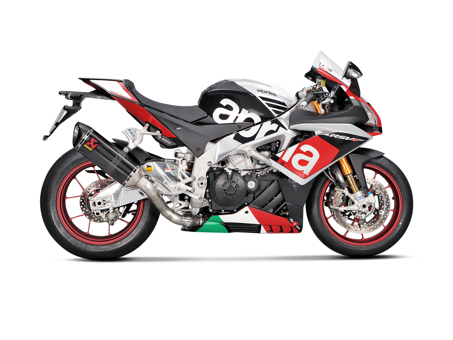 Akrapovič Uitlaat - Aprilia RSV4 2015-2016 - Slip-On Line (Carbon) - Motor Accessoires