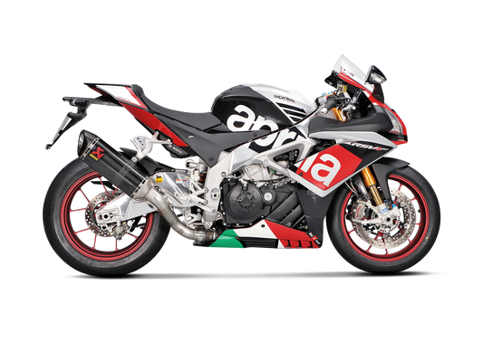 Akrapovič Uitlaat - Aprilia RSV4 2015-2016 - Slip-On Line (Carbon) - Motor Accessoires