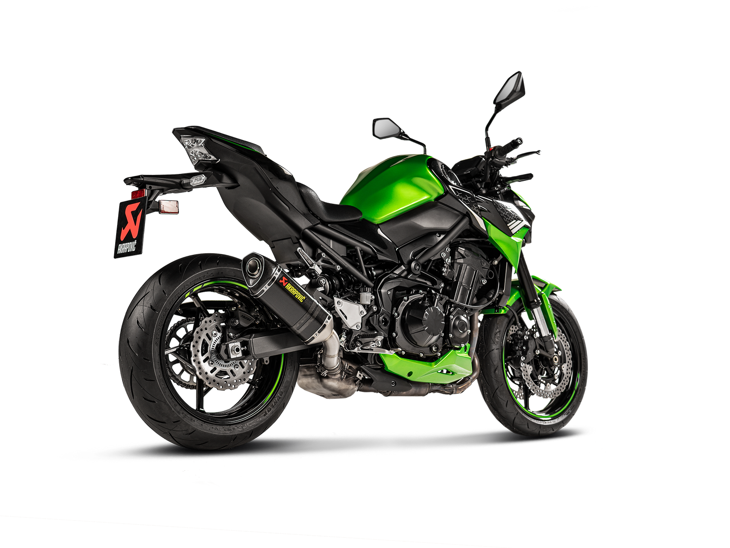 Akrapovič Uitlaat - Kawasaki Z900 2020-2024 - Slip-On Line (Carbon) - Motor Accessoires