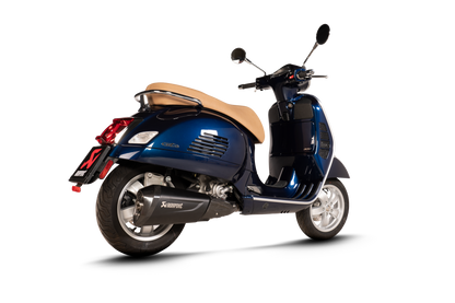 Akrapovič Uitlaat - Vespa GTS Super 300 / Sei Giorni / Tech 2021-2024 - Slip-On Line (SS) - Motor Accessoires