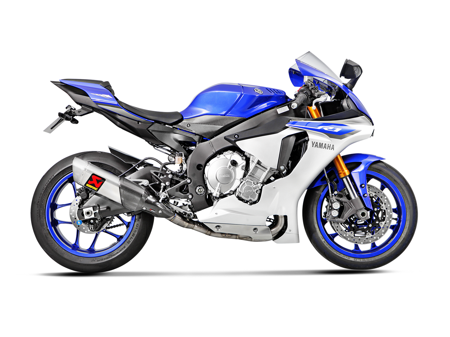 Akrapovič Uitlaat - Yamaha R1 2015-2019 - Evolution Line Kit (Titanium) - Motor Accessoires