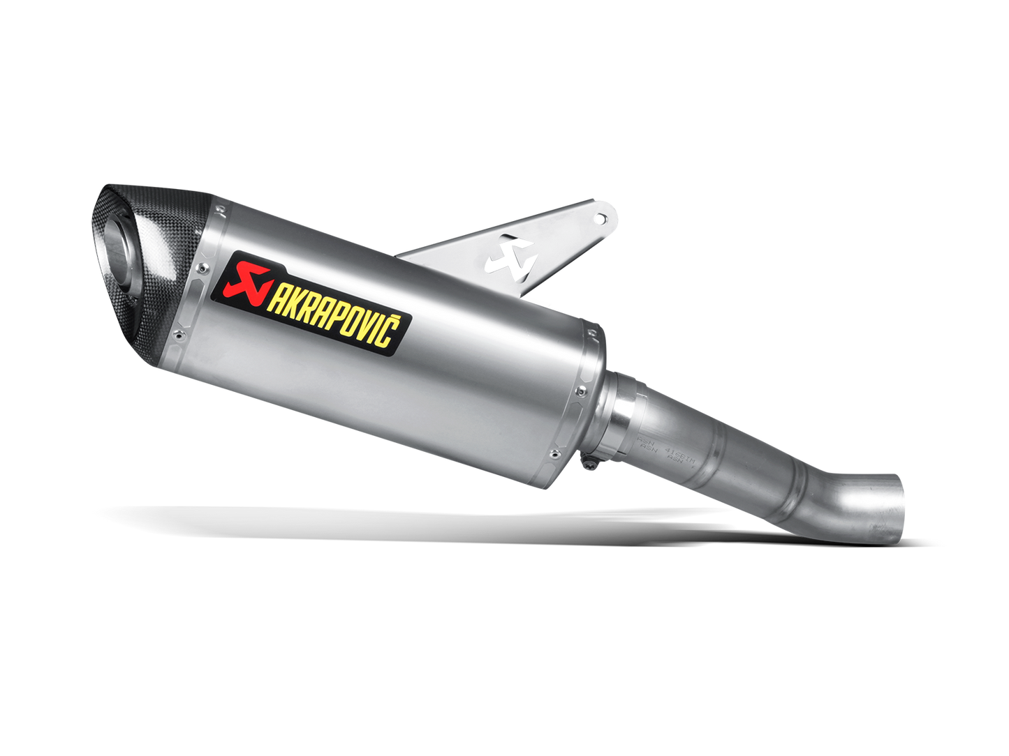 Optionele Akrapovič Uitlaat Accessoires - Ducati Monster 1200 R 2017-2020 | Monster 1200/1200S 2014-2016 | Monster 1200/1200S 2017-2020 | Monster 821 2014-2020 - Link Pipe (Titanium) - Motor Accessoires