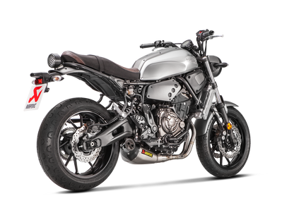 Akrapovič Uitlaat - Yamaha MT-07/FZ-07 2014-2020 | TRACER 700 / GT 2016-2019 | XSR 700 / XTribute 2016-2020 - Racing Line (Titanium) MT-07 - Motor Accessoires