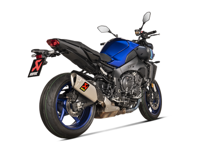 Akrapovič Uitlaat - Yamaha MT-10/FZ-10 2022-2024 - Slip-On Line (Titanium)